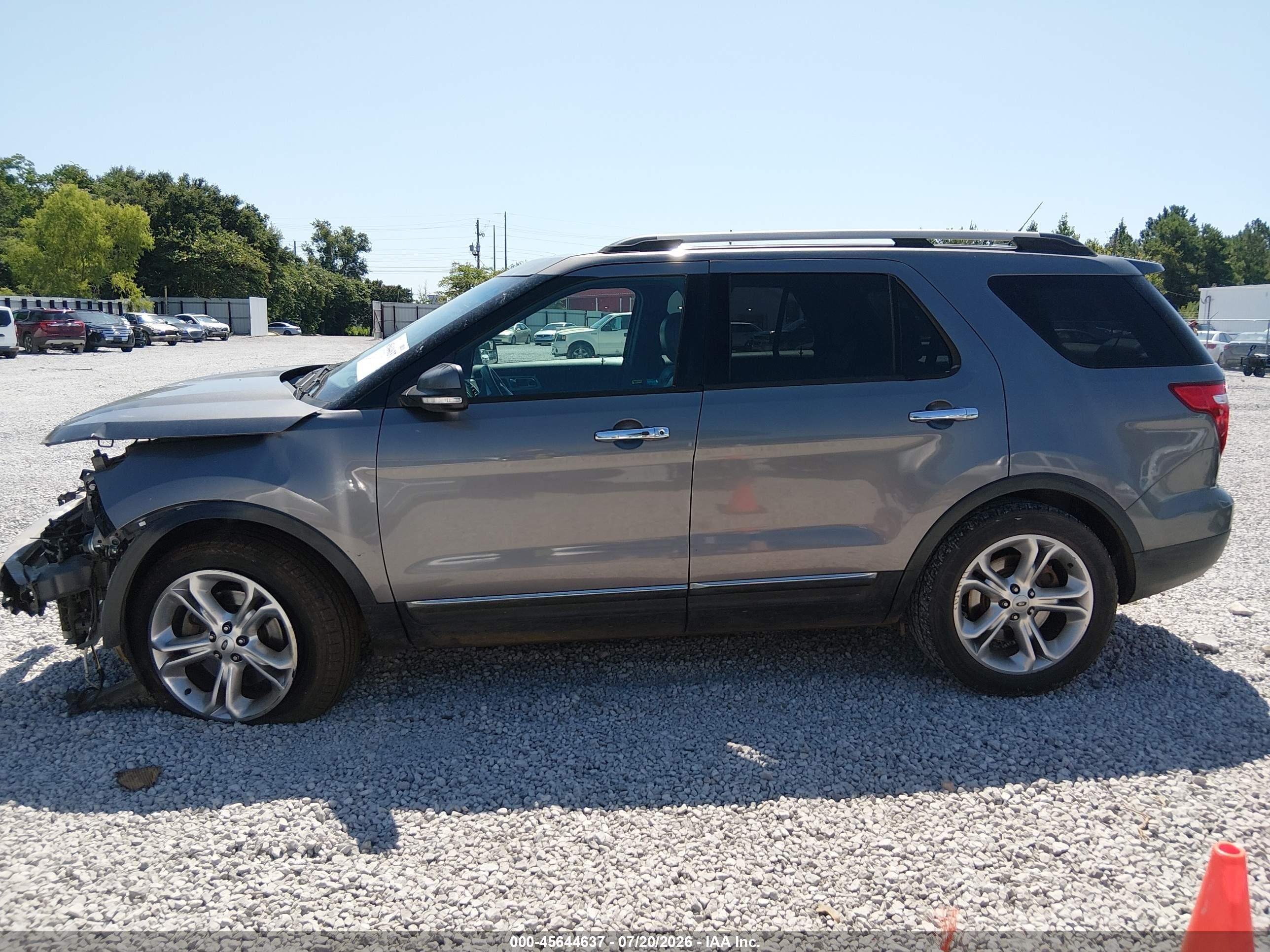 2014 Ford Explorer Limited Beige vin: 1FM5K7F82EGA91580