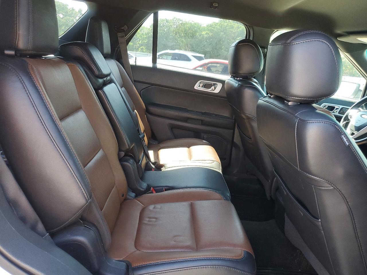 2014 Ford Explorer Limited Белый vin: 1FM5K7F82EGB52040