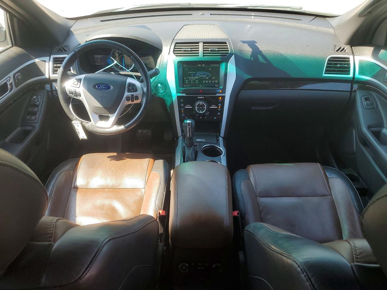 2014 Ford Explorer Limited Белый vin: 1FM5K7F82EGB52040