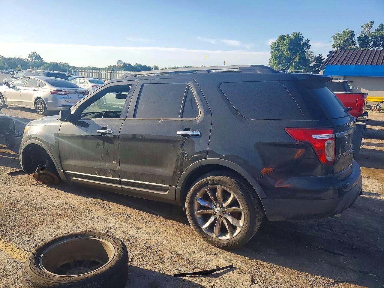 2014 Ford Explorer Limited Black vin: 1FM5K7F82EGC34706