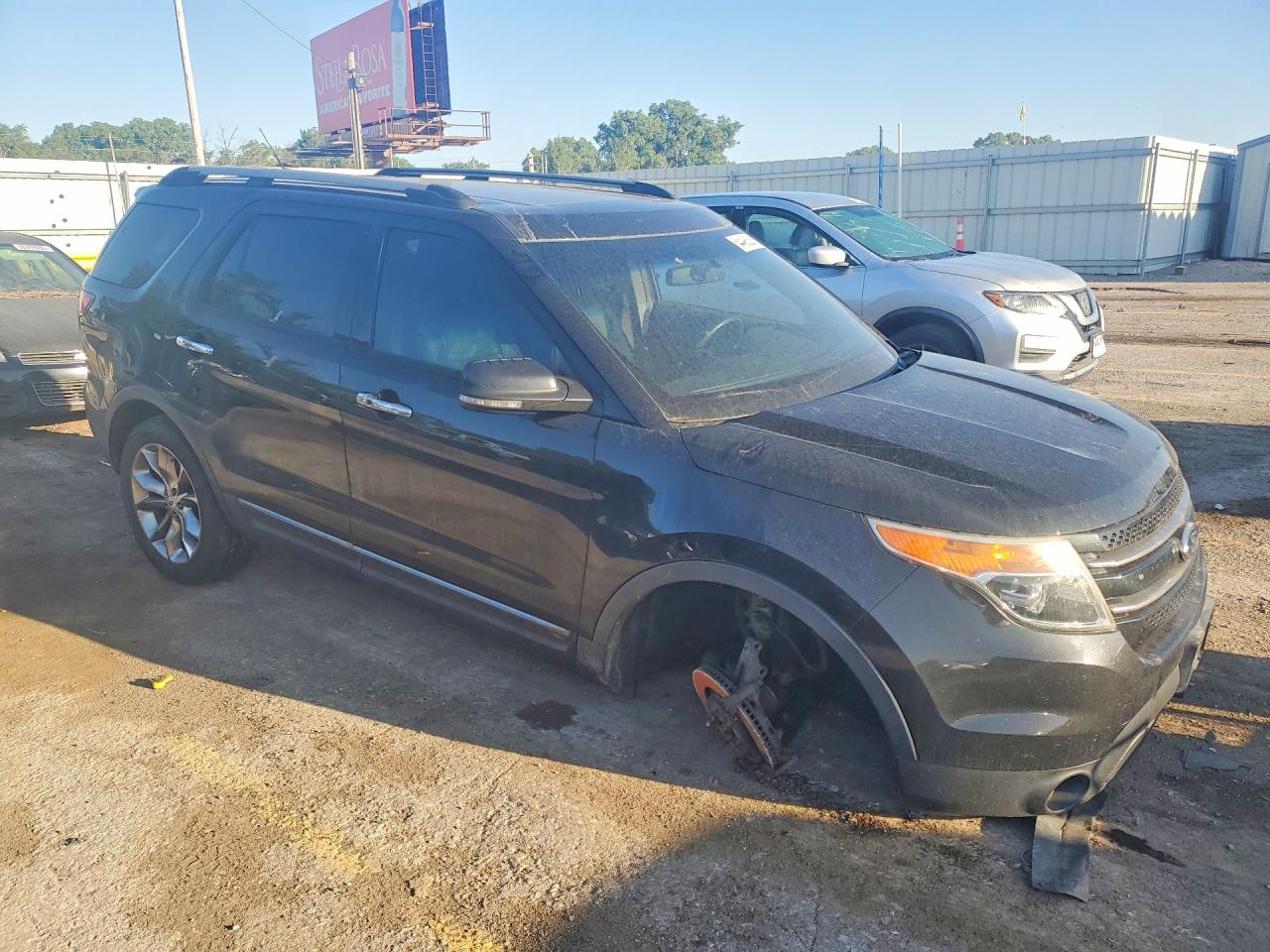 2014 Ford Explorer Limited Black vin: 1FM5K7F82EGC34706