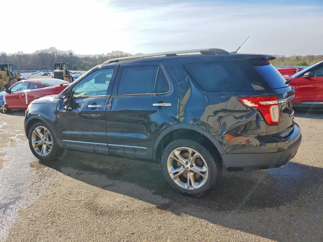 2015 Ford Explorer Limited Black vin: 1FM5K7F82FGA04777