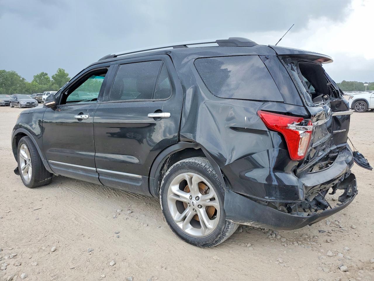 2015 Ford Explorer Limited Black vin: 1FM5K7F82FGA15438
