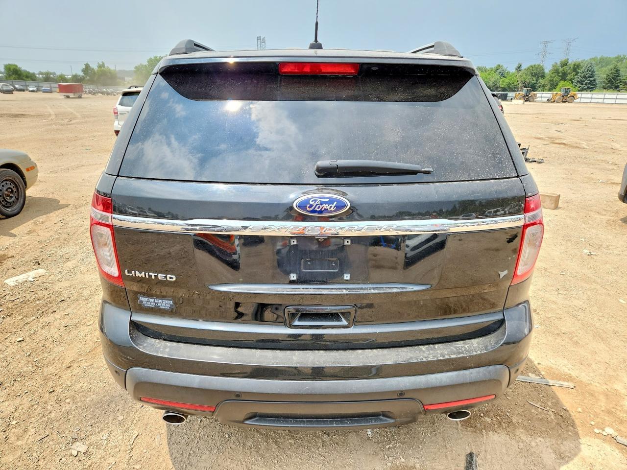 2015 Ford Explorer Limited Black vin: 1FM5K7F82FGA34300