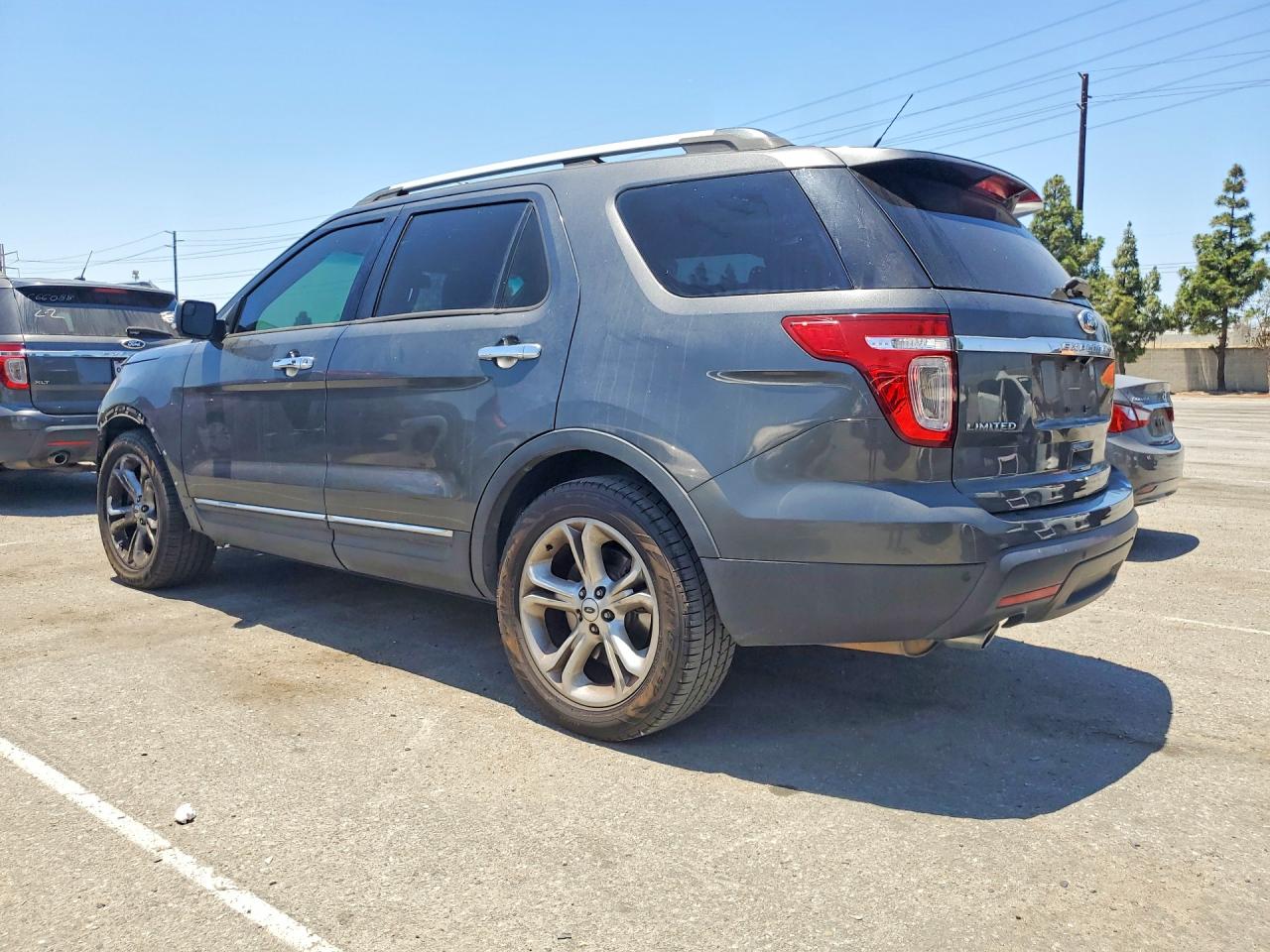 2015 Ford Explorer Limited Charcoal vin: 1FM5K7F82FGB91017