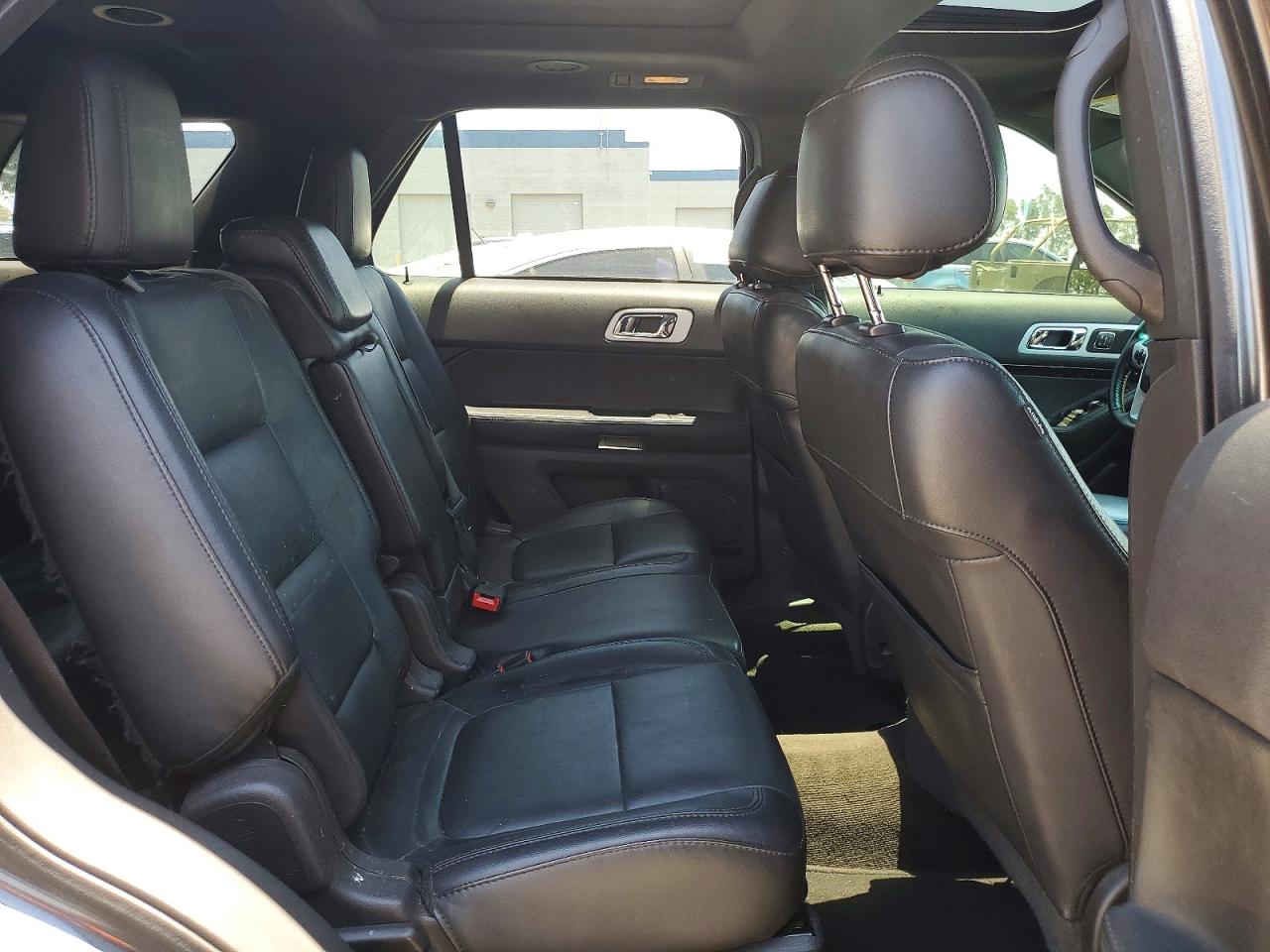 2015 Ford Explorer Limited Charcoal vin: 1FM5K7F82FGB91017