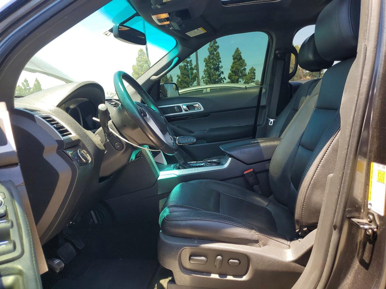 2015 Ford Explorer Limited Charcoal vin: 1FM5K7F82FGB91017