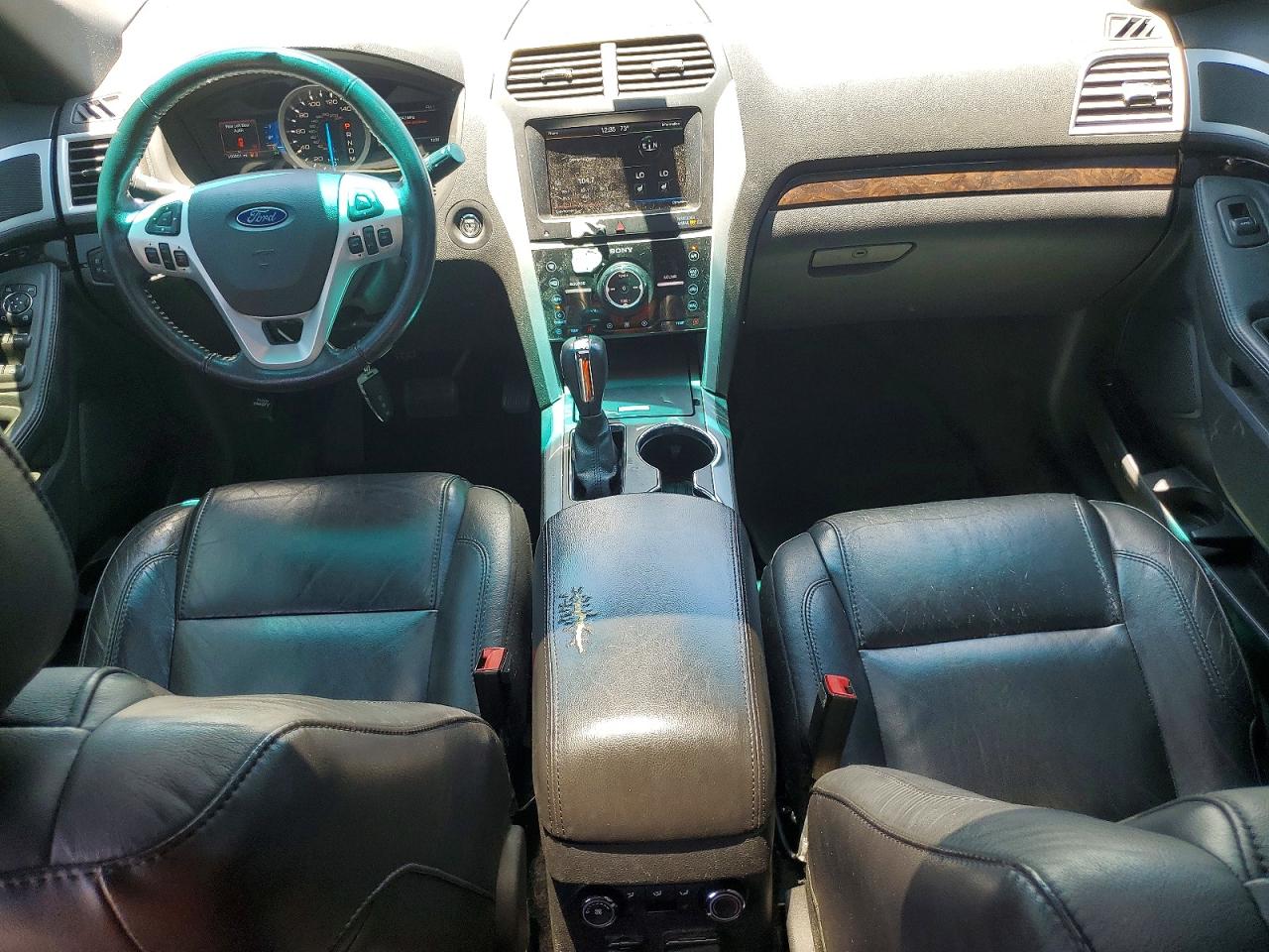 2015 Ford Explorer Limited Charcoal vin: 1FM5K7F82FGB91017