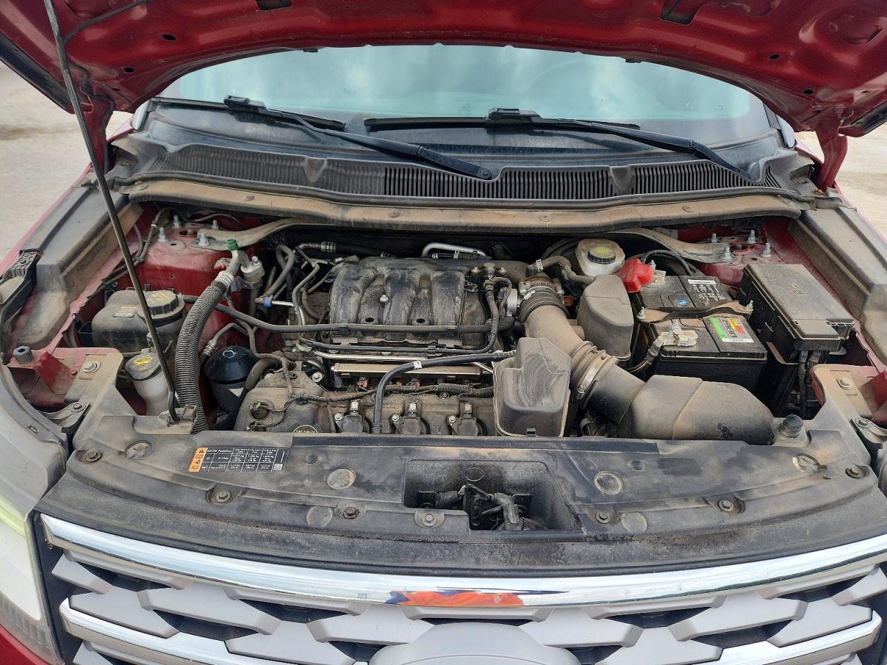 2018 Ford Explorer Limited Red vin: 1FM5K7F82JGC13901