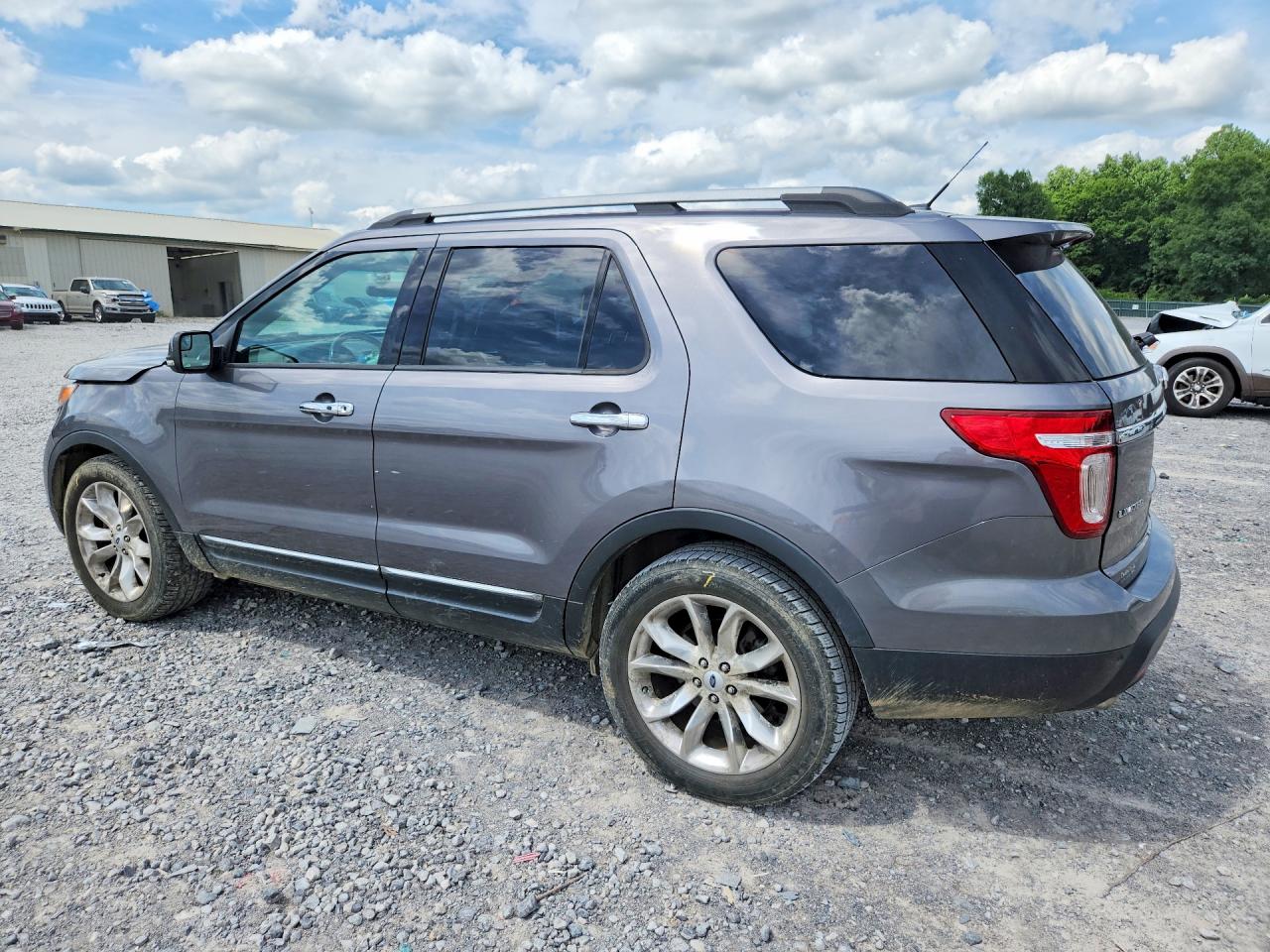 2013 Ford Explorer Limited Gray vin: 1FM5K7F83DGA03280