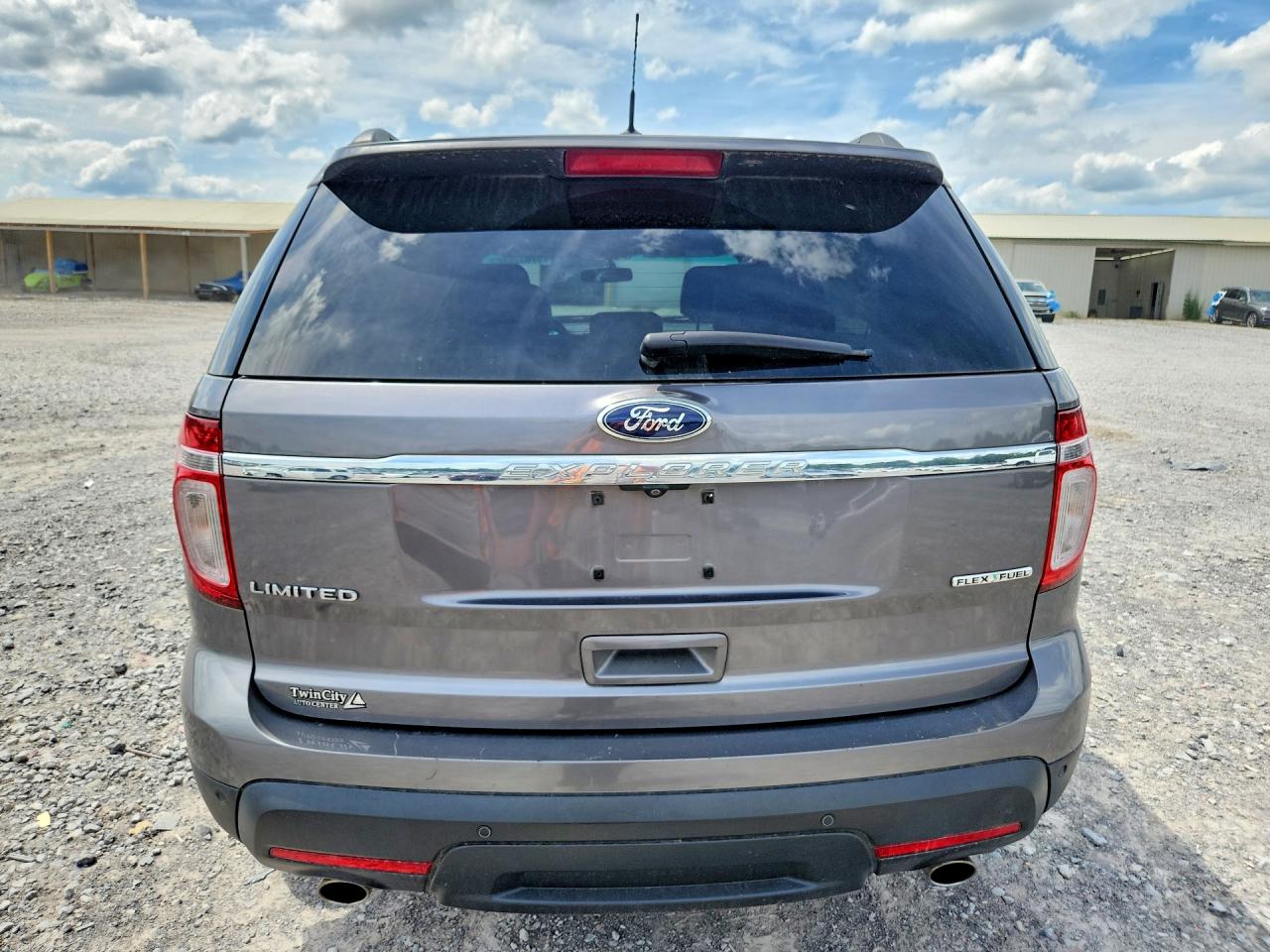 2013 Ford Explorer Limited Gray vin: 1FM5K7F83DGA03280