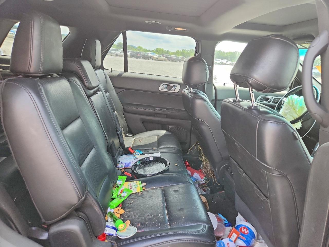 2013 Ford Explorer Limited Gray vin: 1FM5K7F83DGA03280