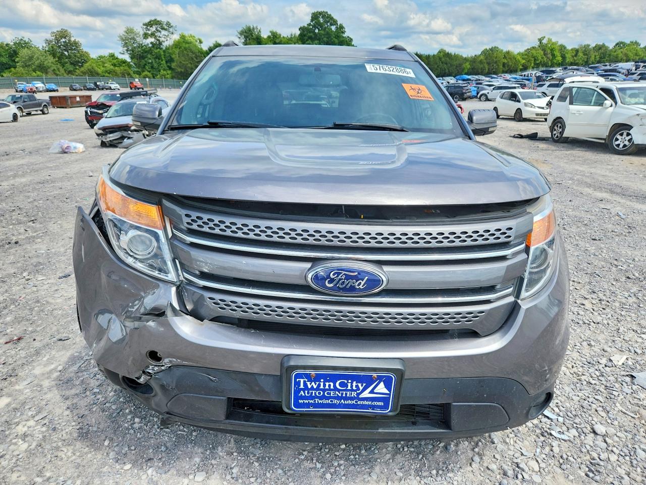 2013 Ford Explorer Limited Gray vin: 1FM5K7F83DGA03280