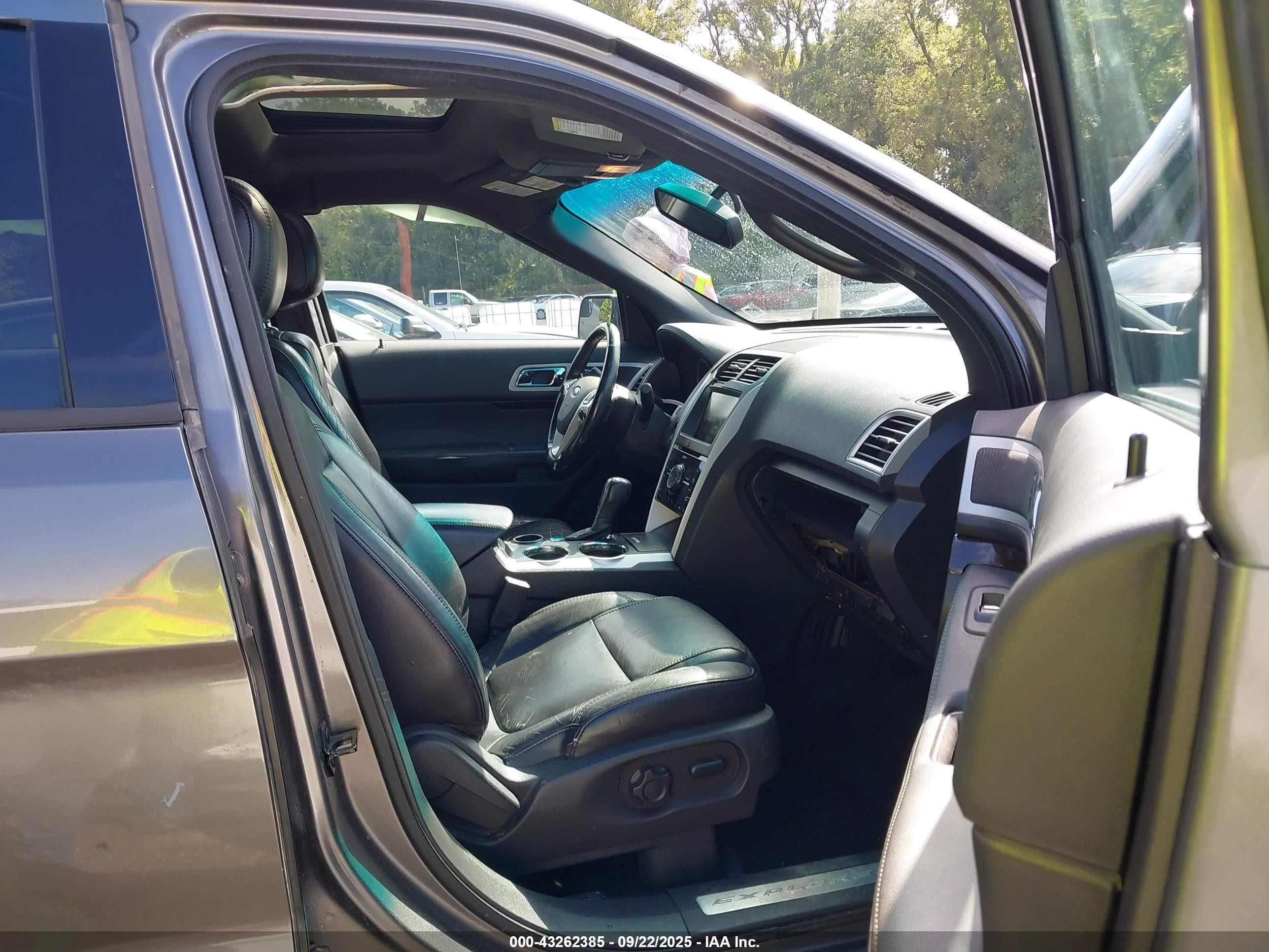 2013 Ford Explorer Limited Gray vin: 1FM5K7F83DGA08706
