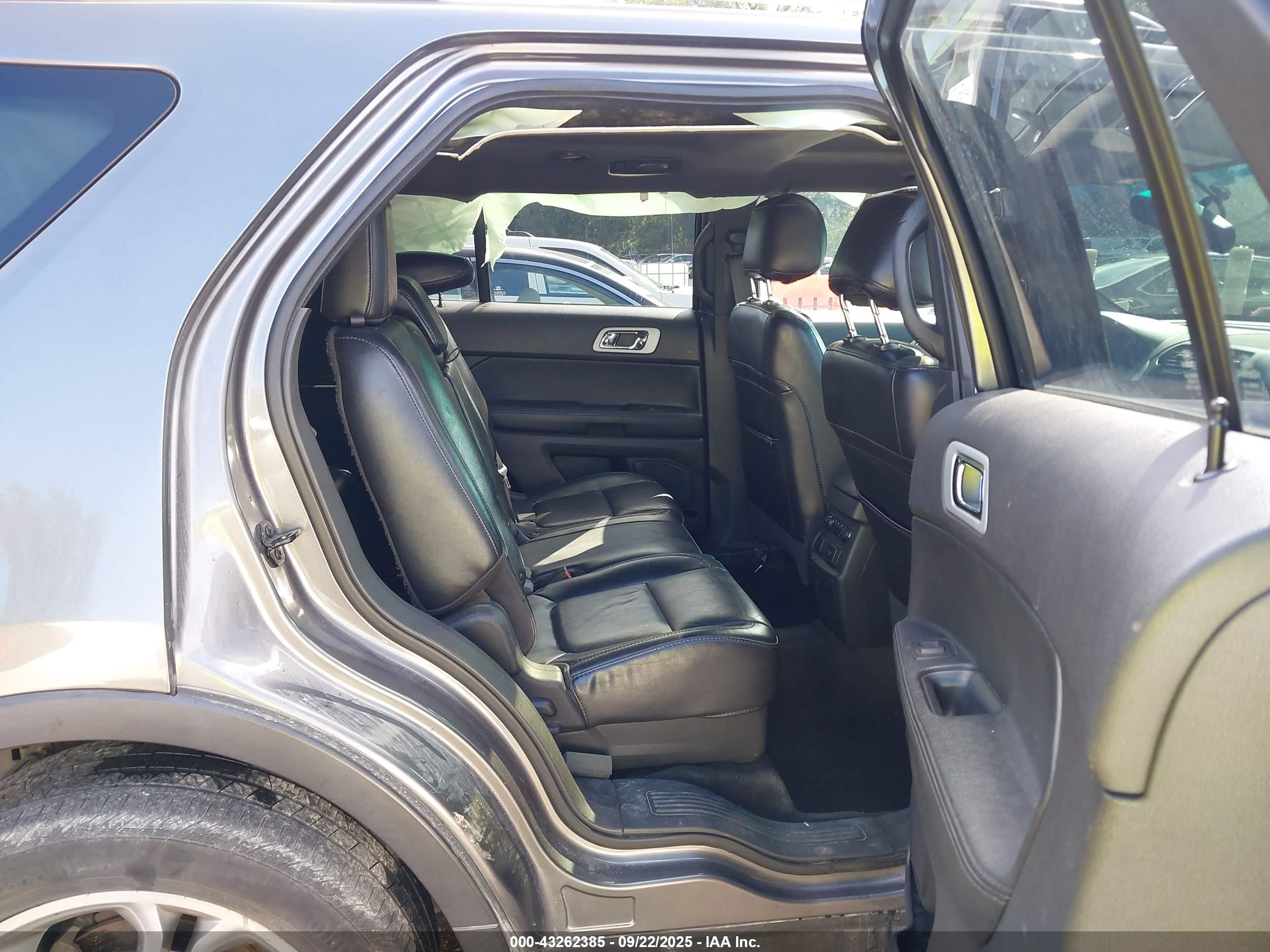 2013 Ford Explorer Limited Gray vin: 1FM5K7F83DGA08706