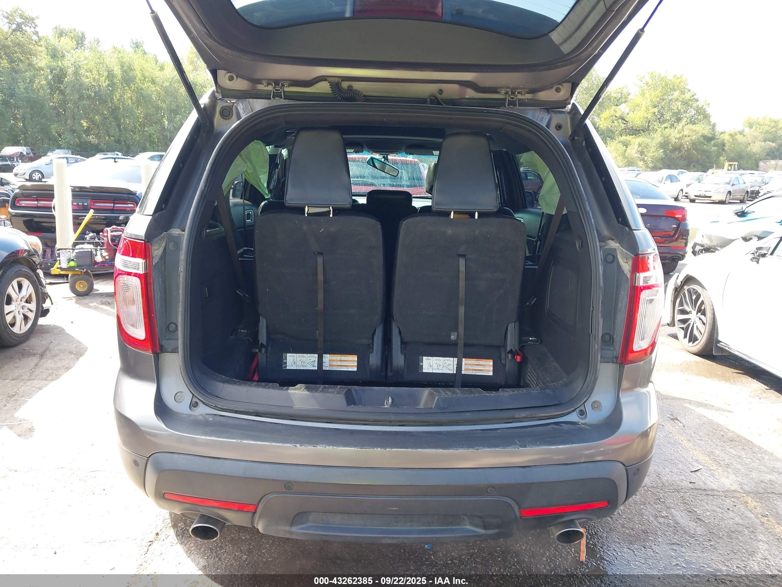2013 Ford Explorer Limited Gray vin: 1FM5K7F83DGA08706