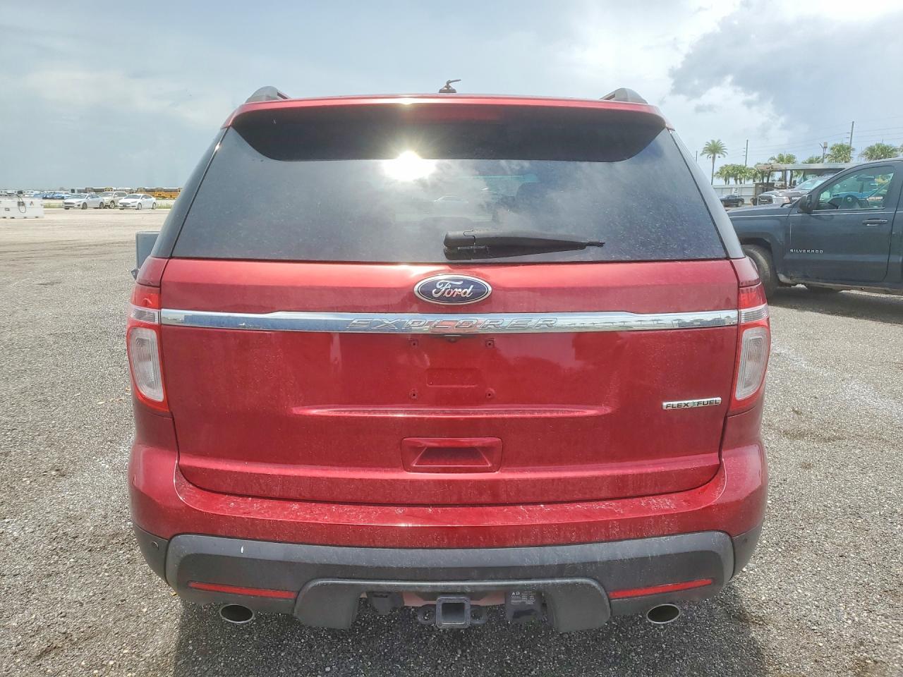 2013 Ford Explorer Limited Red vin: 1FM5K7F83DGB04013