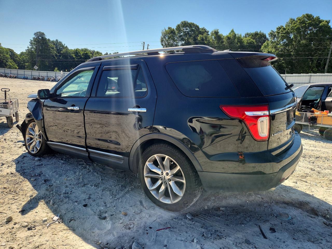 2013 Ford Explorer Limited Black vin: 1FM5K7F83DGB76409