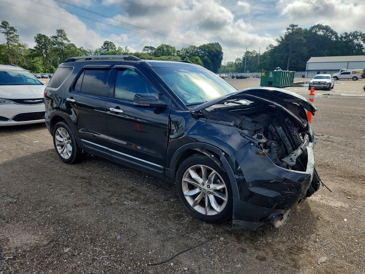 2013 Ford Explorer Limited Black vin: 1FM5K7F83DGB88933