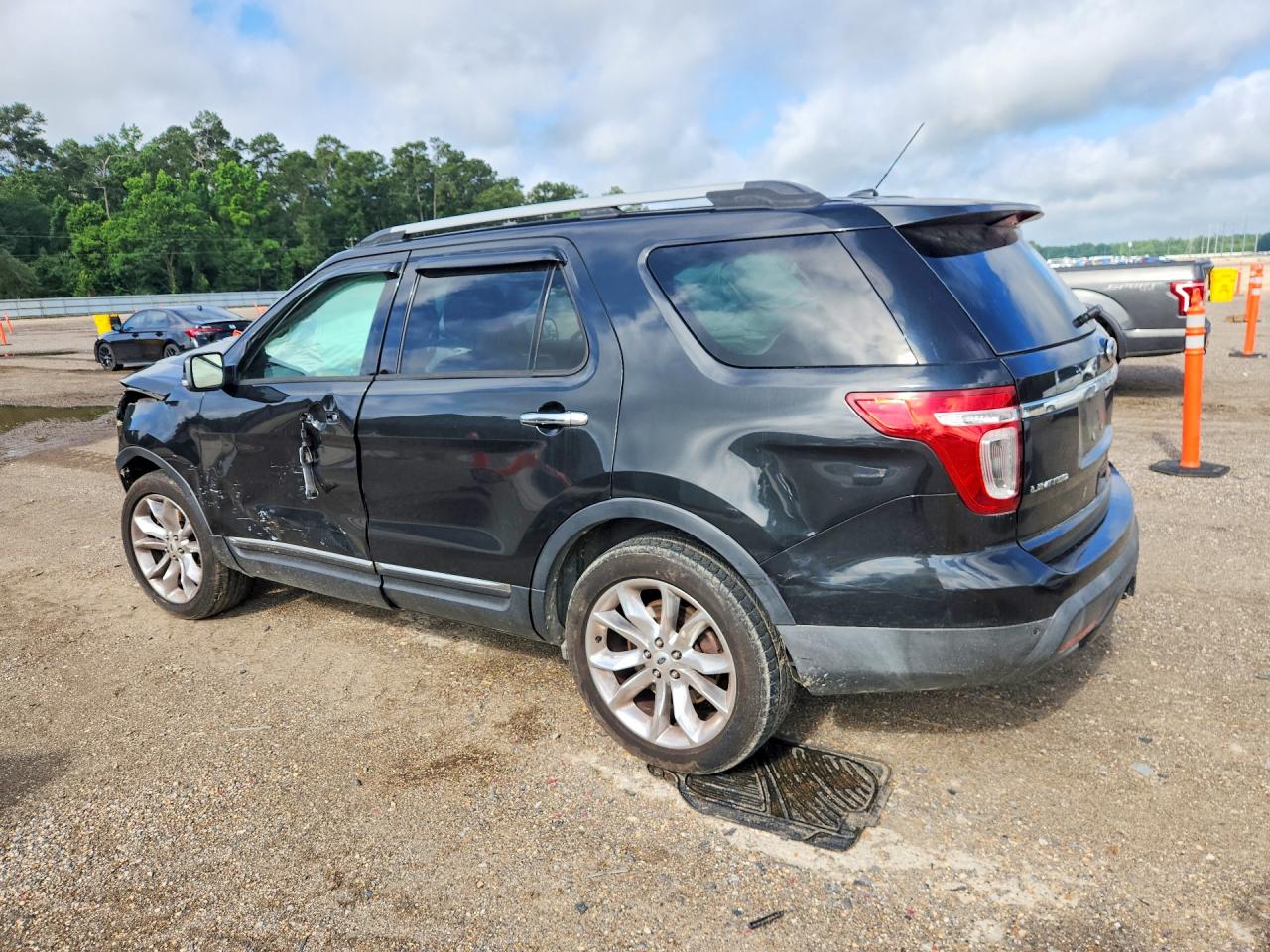 2013 Ford Explorer Limited Black vin: 1FM5K7F83DGB88933