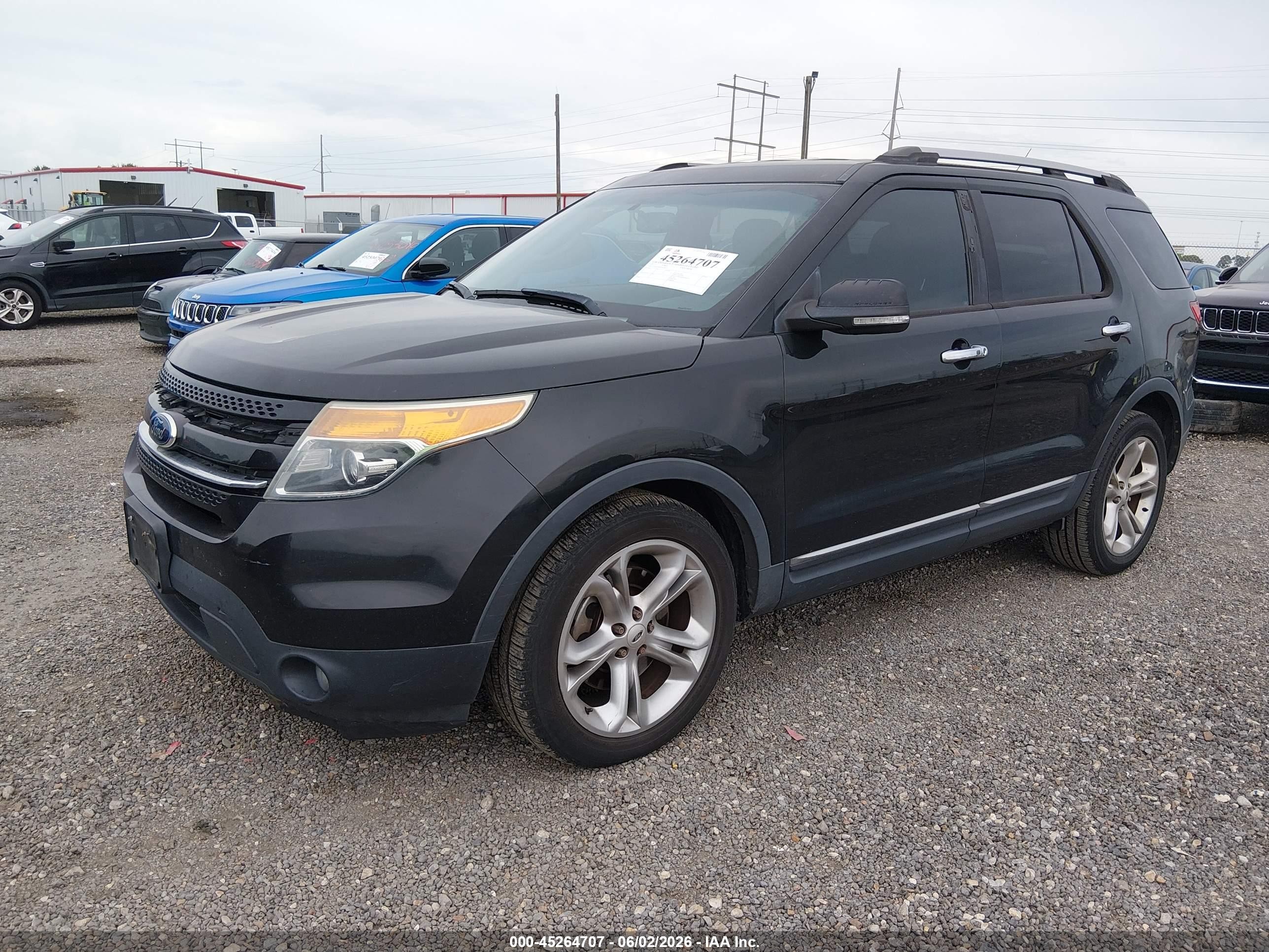 2013 Ford Explorer Limited Black vin: 1FM5K7F83DGC05553