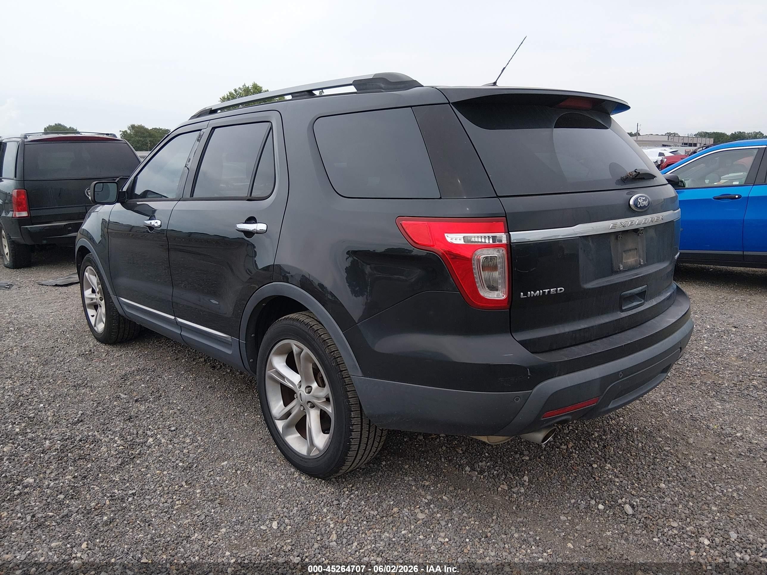 2013 Ford Explorer Limited Black vin: 1FM5K7F83DGC05553
