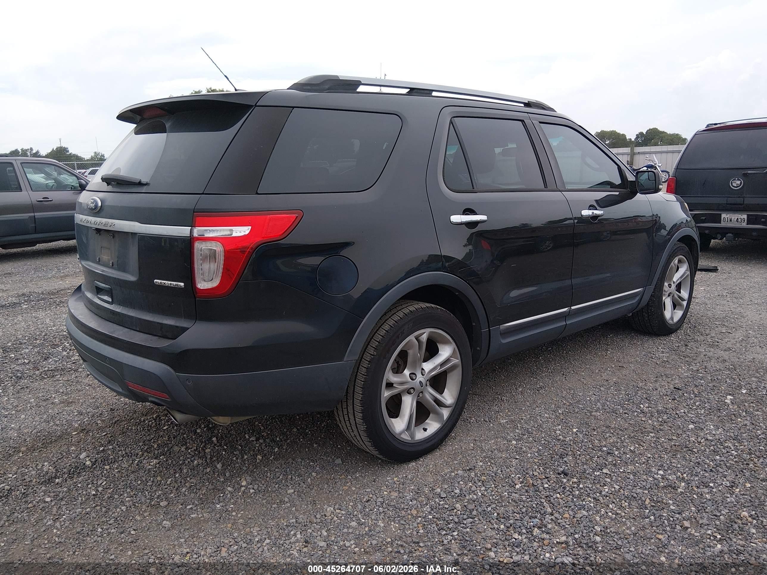 2013 Ford Explorer Limited Black vin: 1FM5K7F83DGC05553
