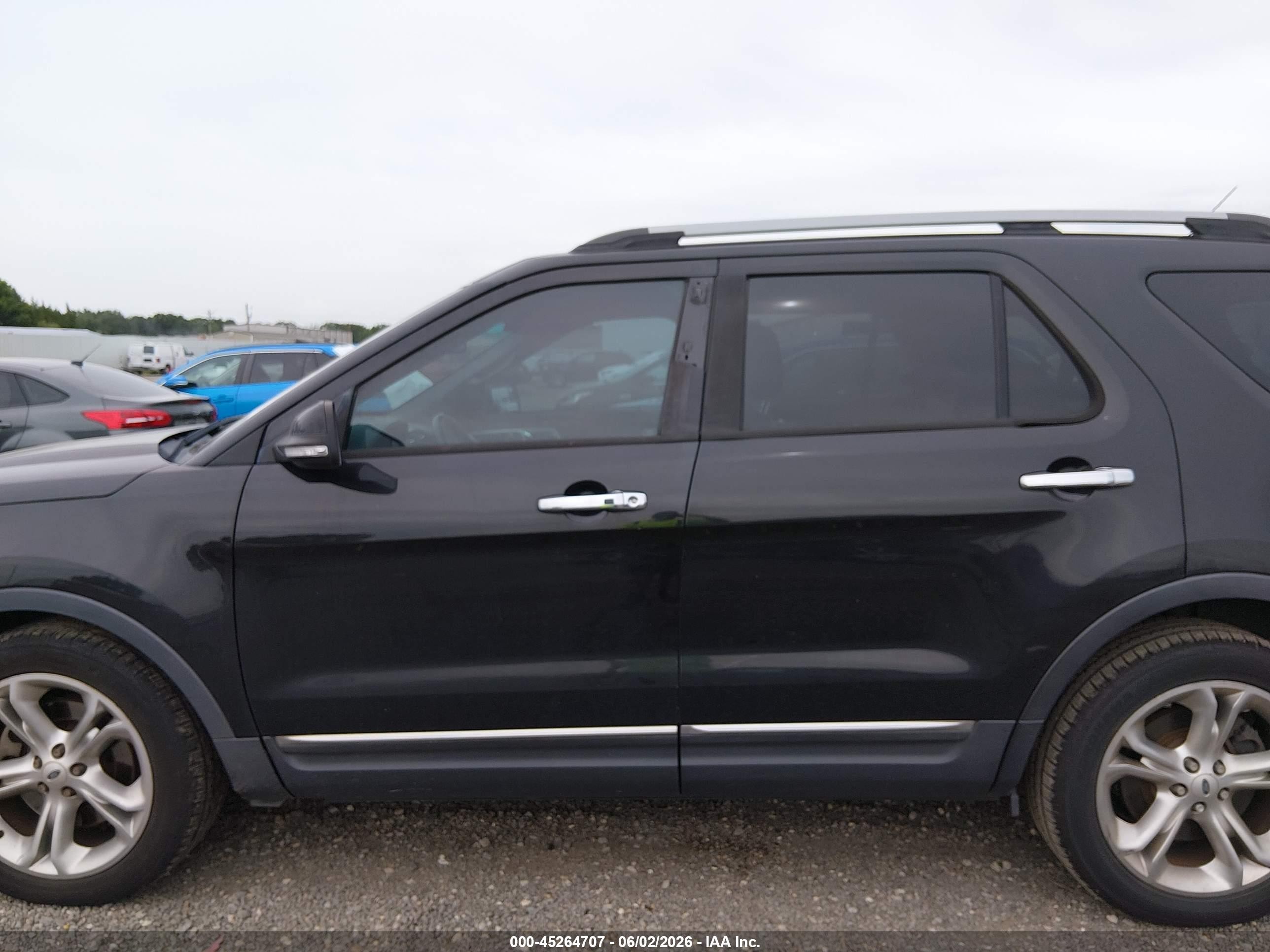 2013 Ford Explorer Limited Black vin: 1FM5K7F83DGC05553