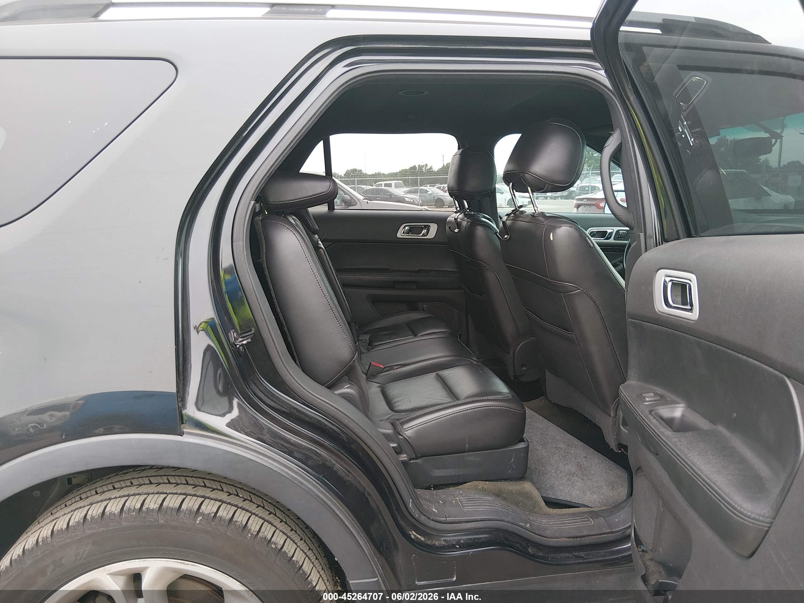 2013 Ford Explorer Limited Black vin: 1FM5K7F83DGC05553
