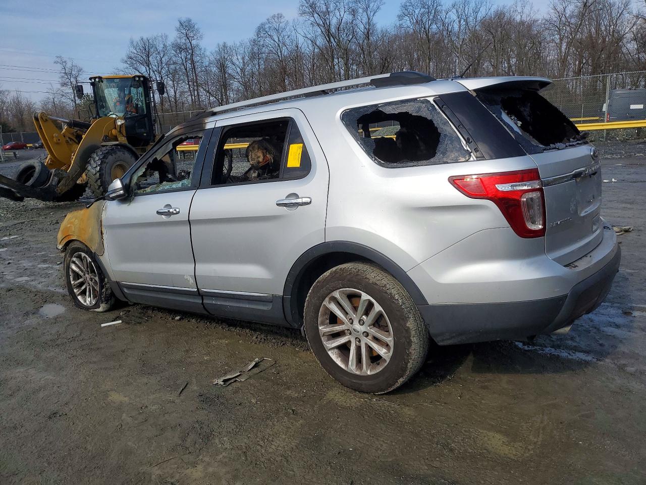2013 Ford Explorer Limited Silver vin: 1FM5K7F83DGC30551