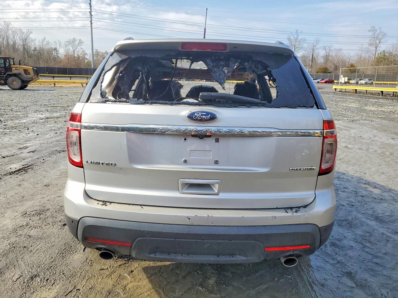 2013 Ford Explorer Limited Silver vin: 1FM5K7F83DGC30551