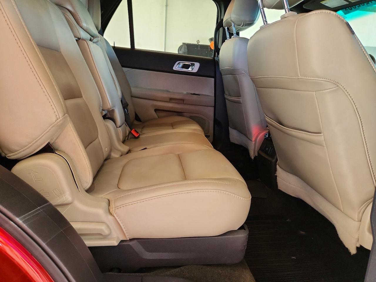 2014 Ford Explorer Limited Red vin: 1FM5K7F83EGA14118