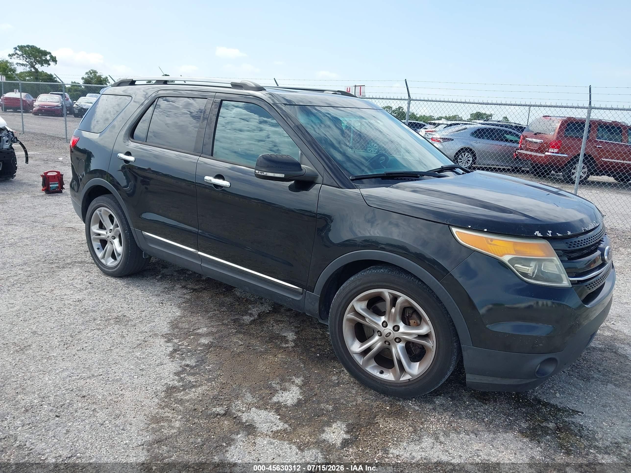 2014 Ford Explorer Limited Black vin: 1FM5K7F83EGA38192