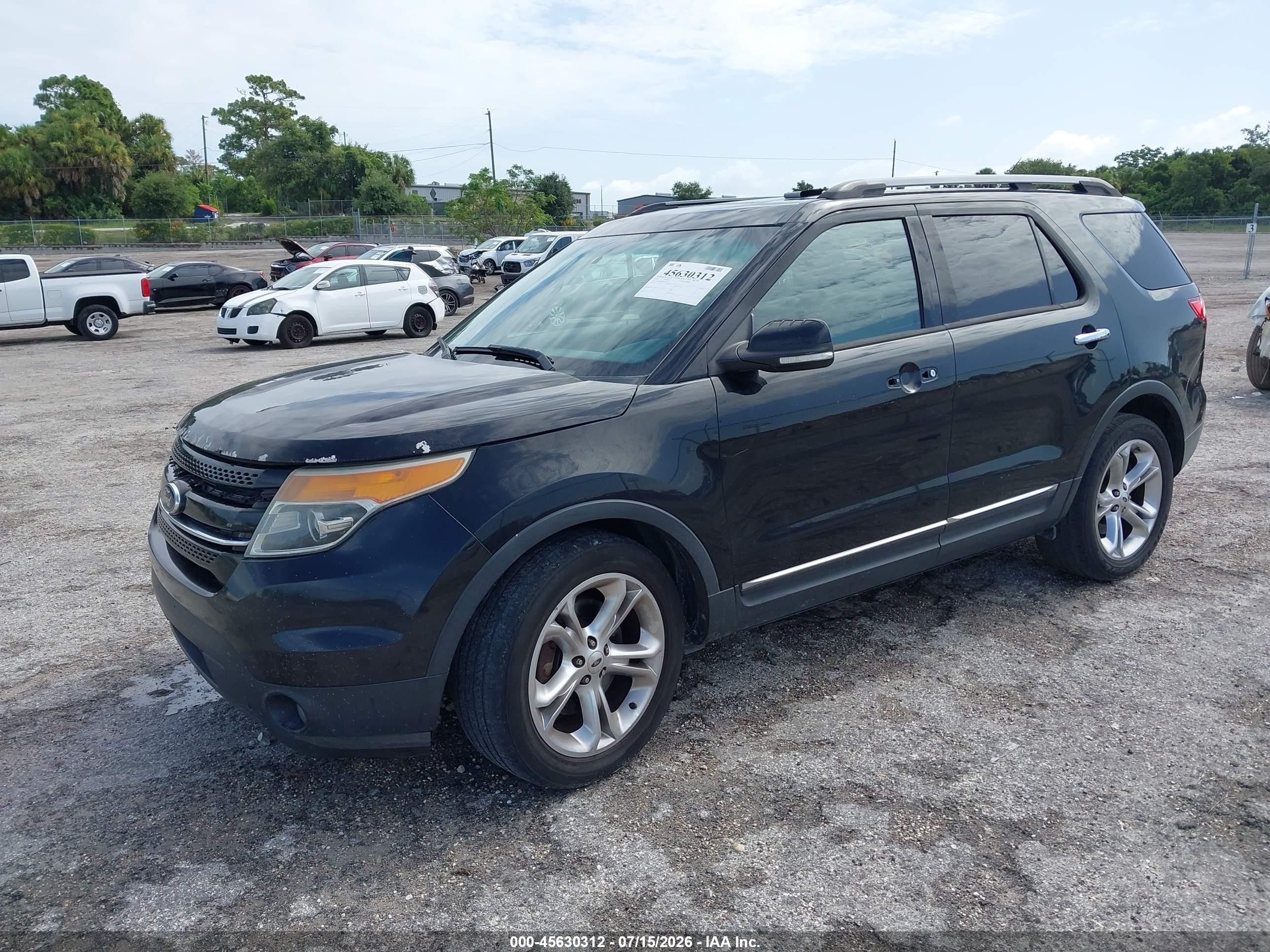 2014 Ford Explorer Limited Black vin: 1FM5K7F83EGA38192