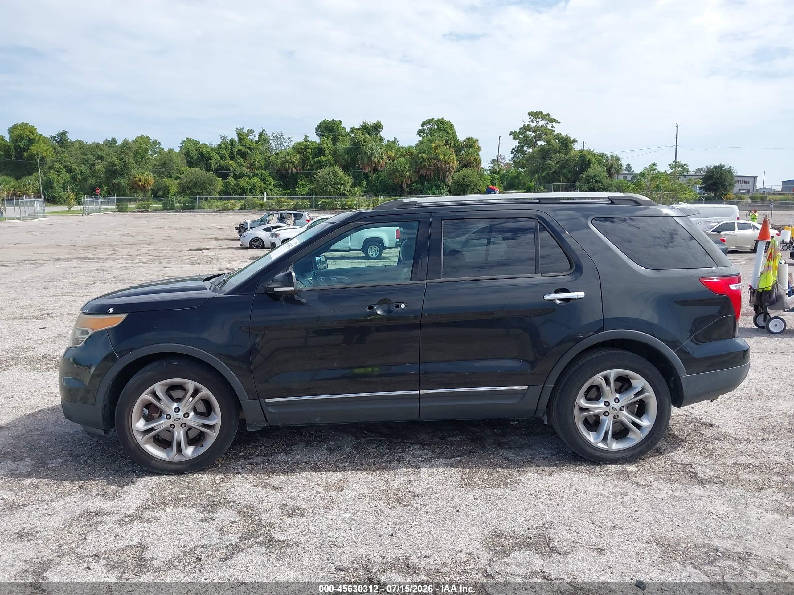 2014 Ford Explorer Limited Black vin: 1FM5K7F83EGA38192