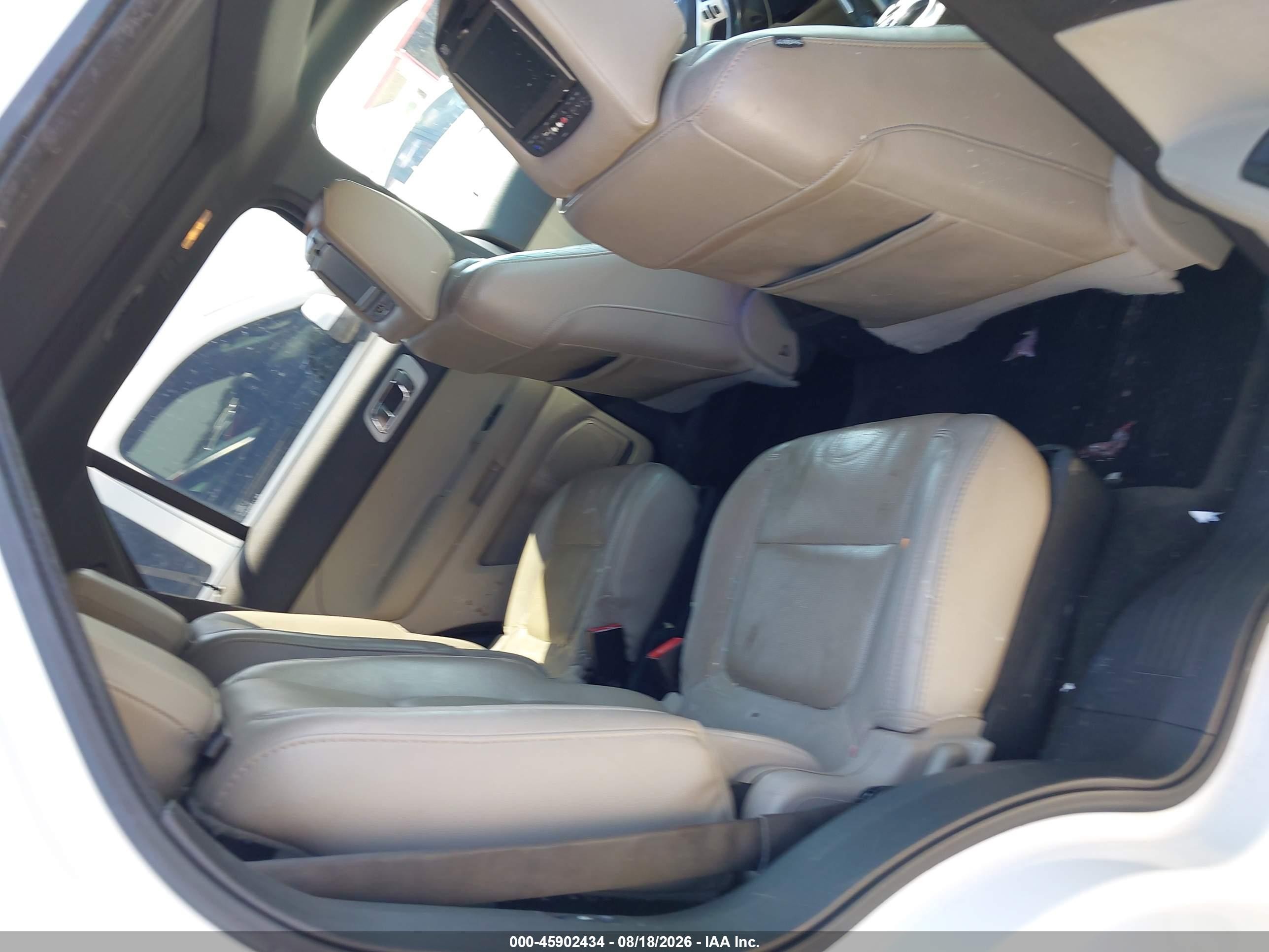2014 Ford Explorer Limited White vin: 1FM5K7F83EGA42968