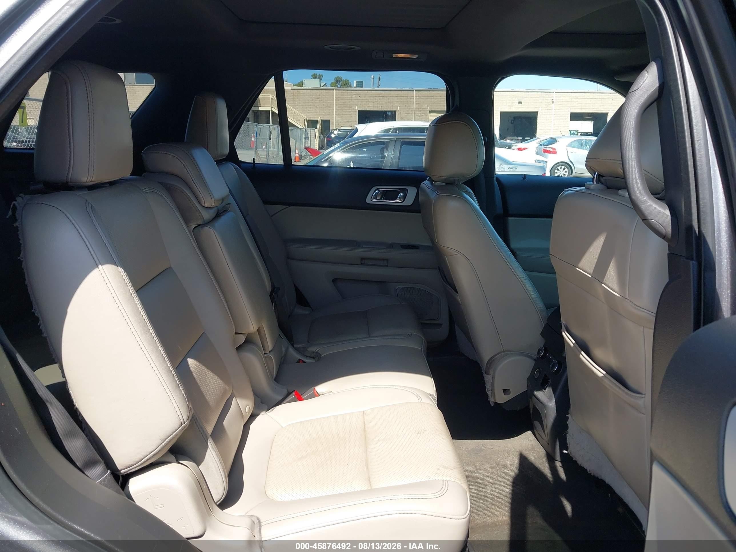 2014 Ford Explorer Limited Gray vin: 1FM5K7F83EGB19404