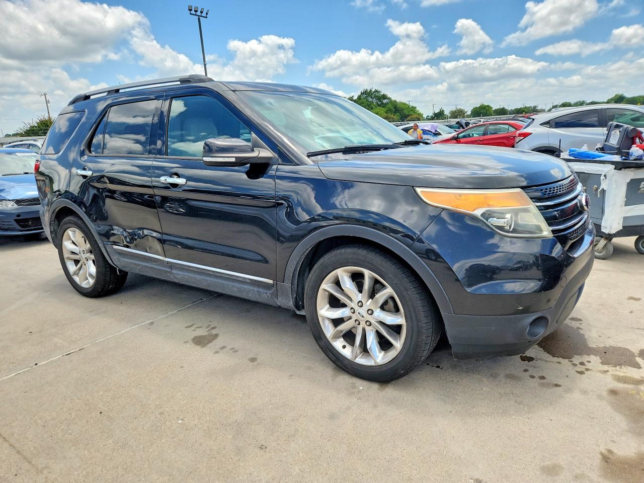 2014 Ford Explorer Limited Black vin: 1FM5K7F83EGB22433