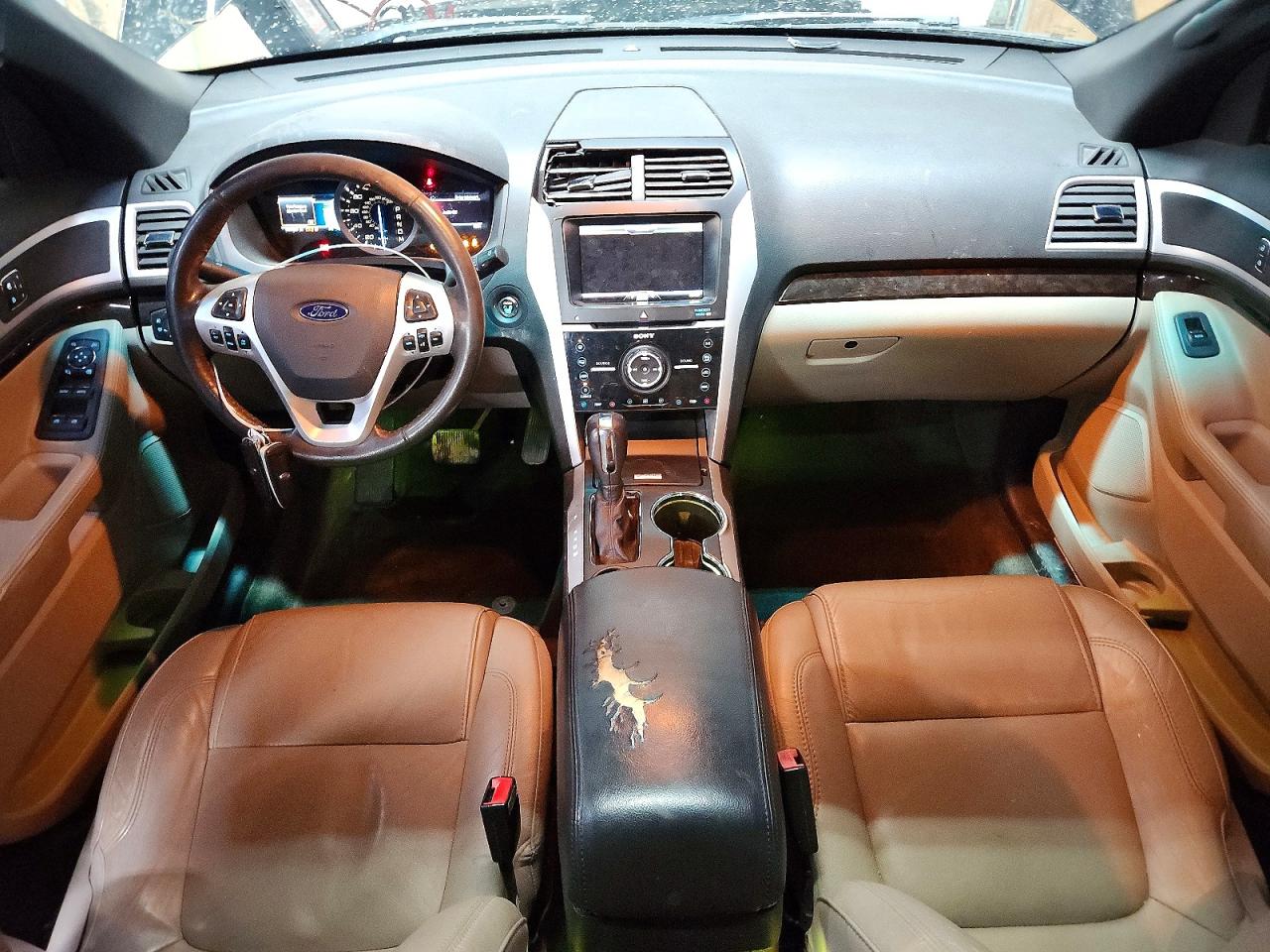 2015 Ford Explorer Limited Черный vin: 1FM5K7F83FGB81984