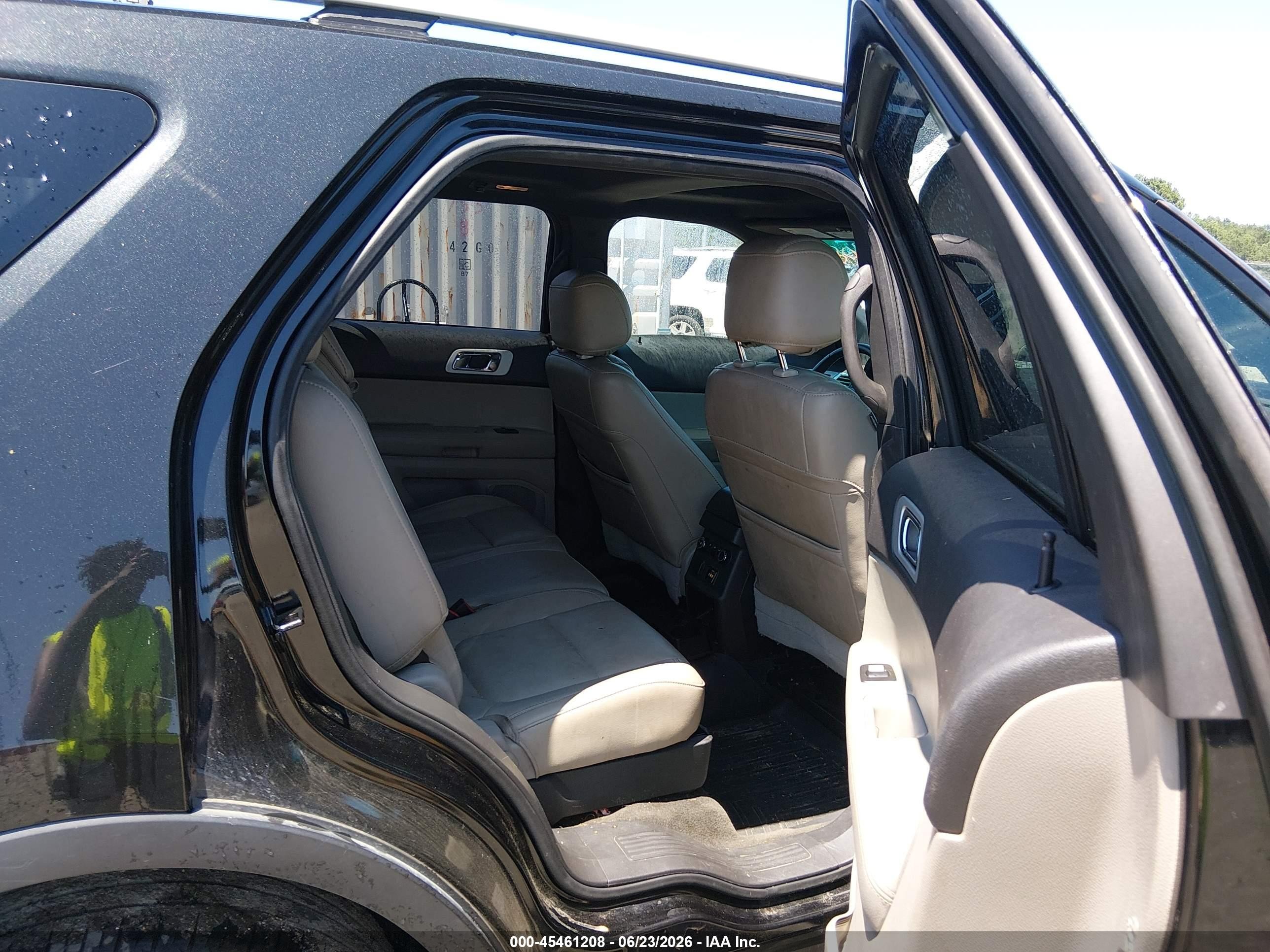 2015 Ford Explorer Limited Black vin: 1FM5K7F83FGC07175