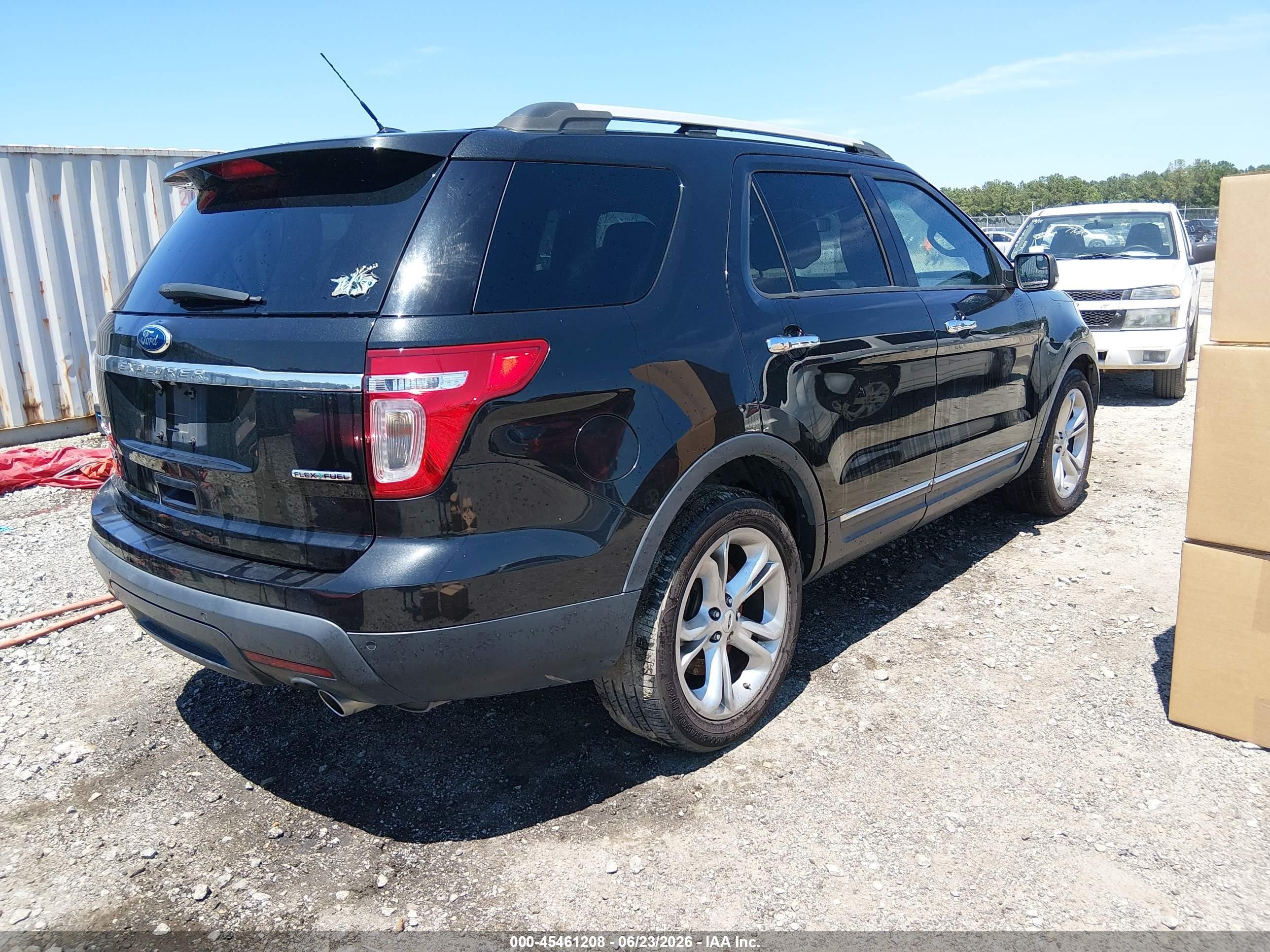 2015 Ford Explorer Limited Black vin: 1FM5K7F83FGC07175