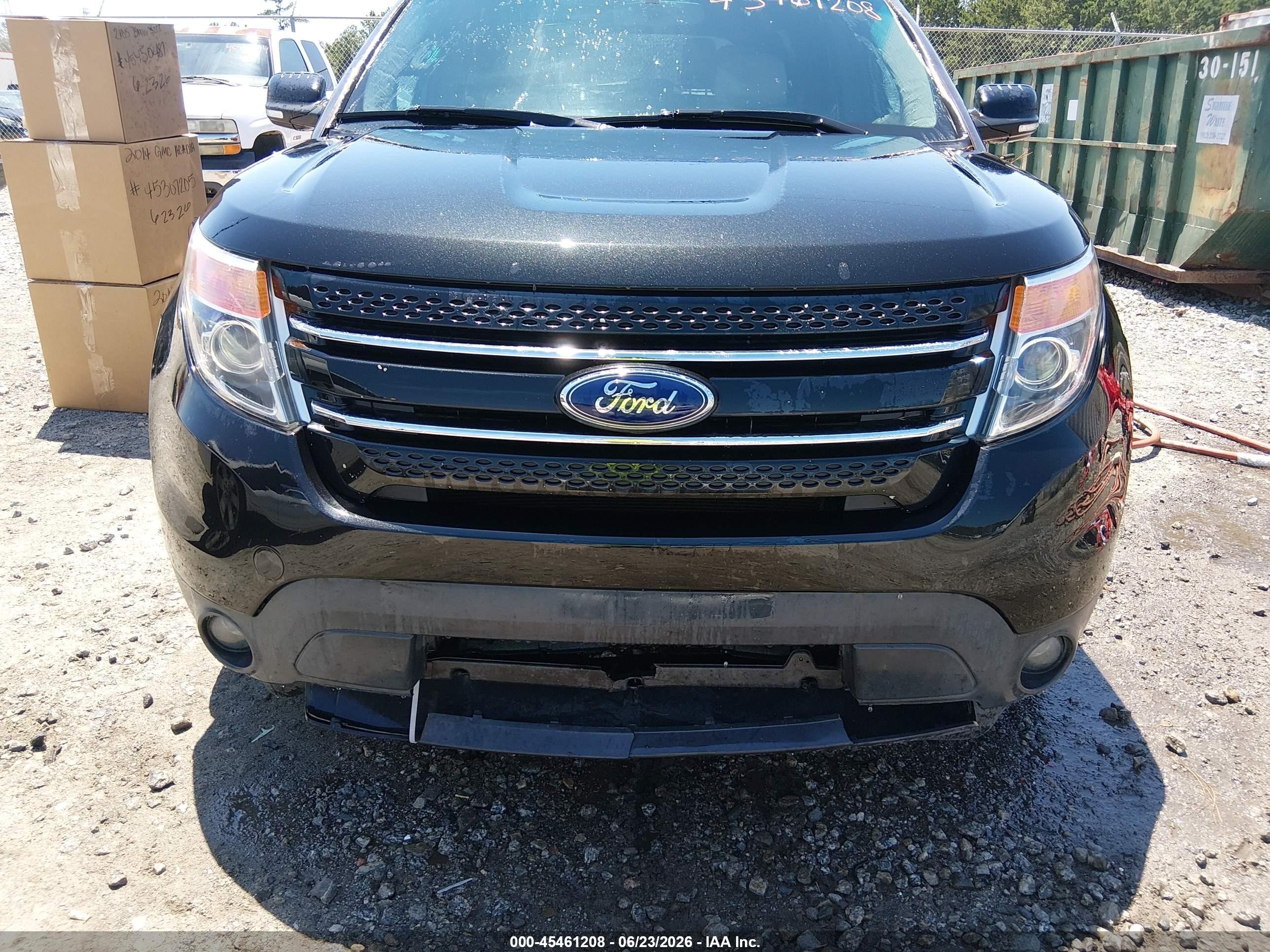 2015 Ford Explorer Limited Black vin: 1FM5K7F83FGC07175