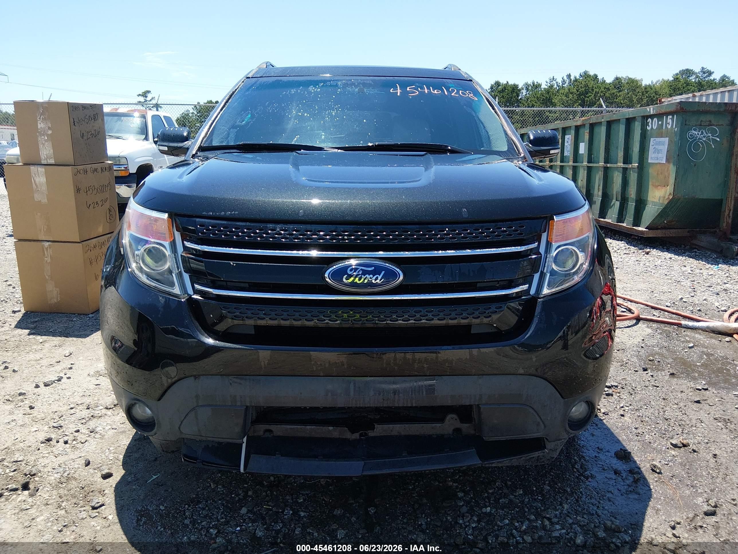 2015 Ford Explorer Limited Black vin: 1FM5K7F83FGC07175