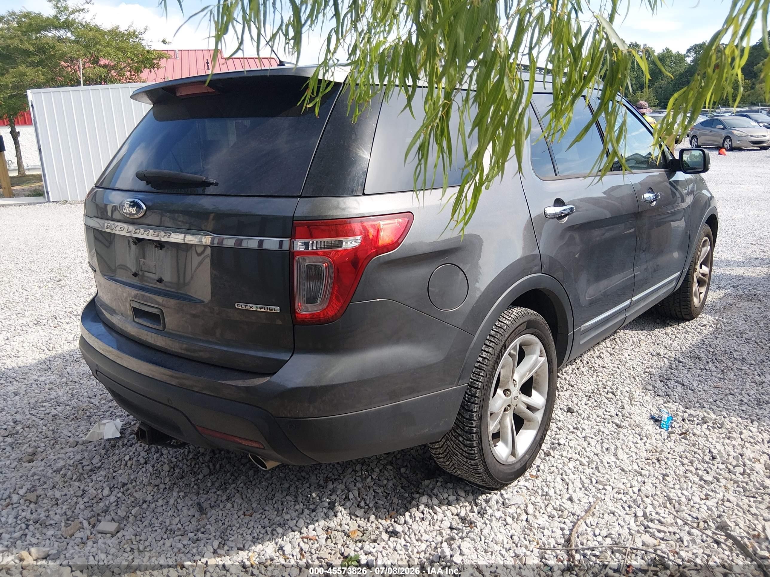 2015 Ford Explorer Limited Gray vin: 1FM5K7F83FGC17253