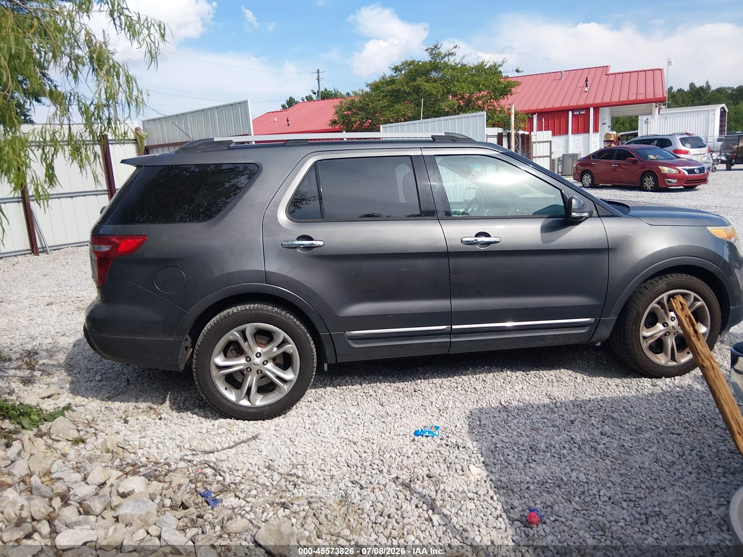 2015 Ford Explorer Limited Gray vin: 1FM5K7F83FGC17253