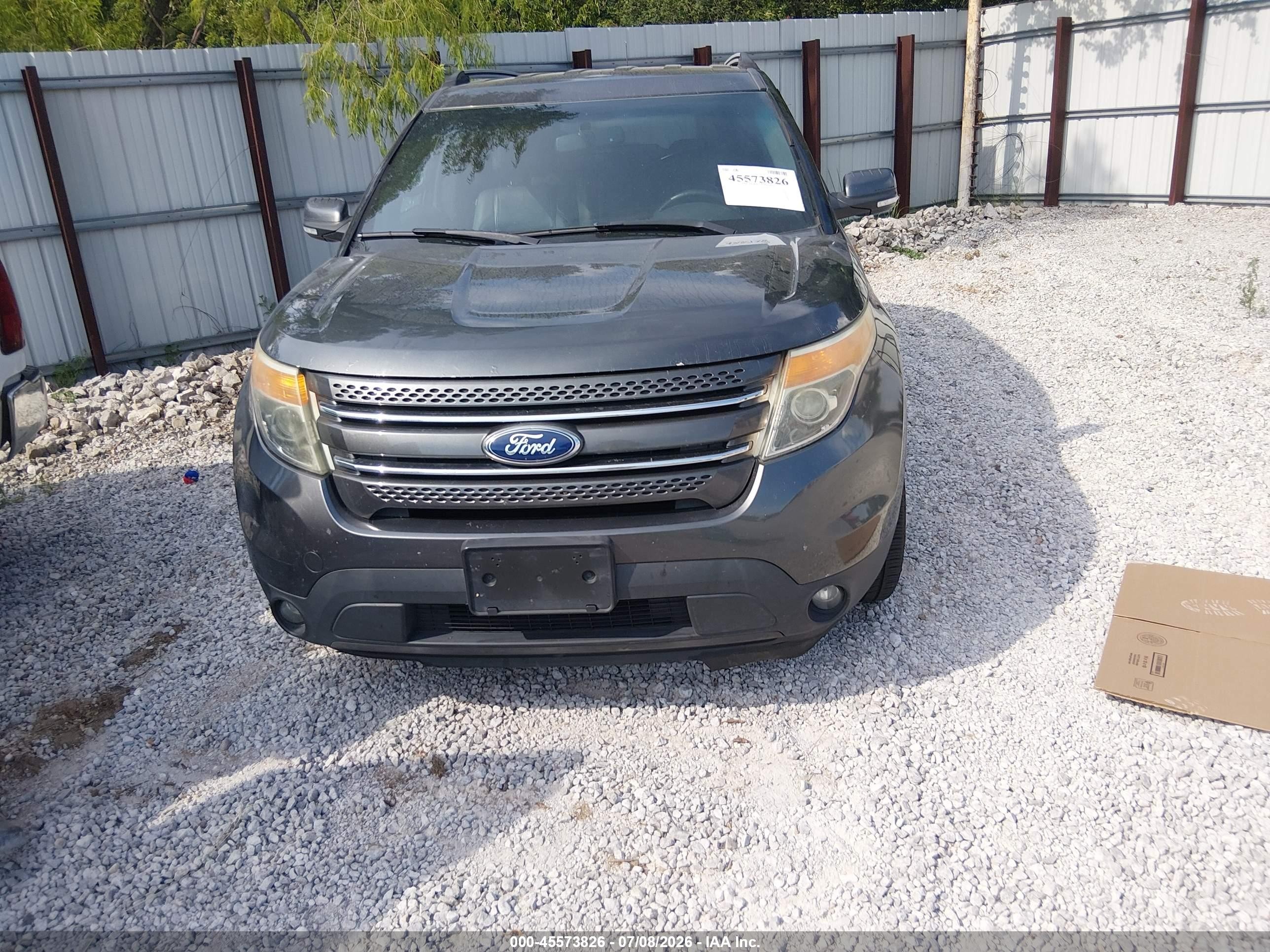 2015 Ford Explorer Limited Gray vin: 1FM5K7F83FGC17253