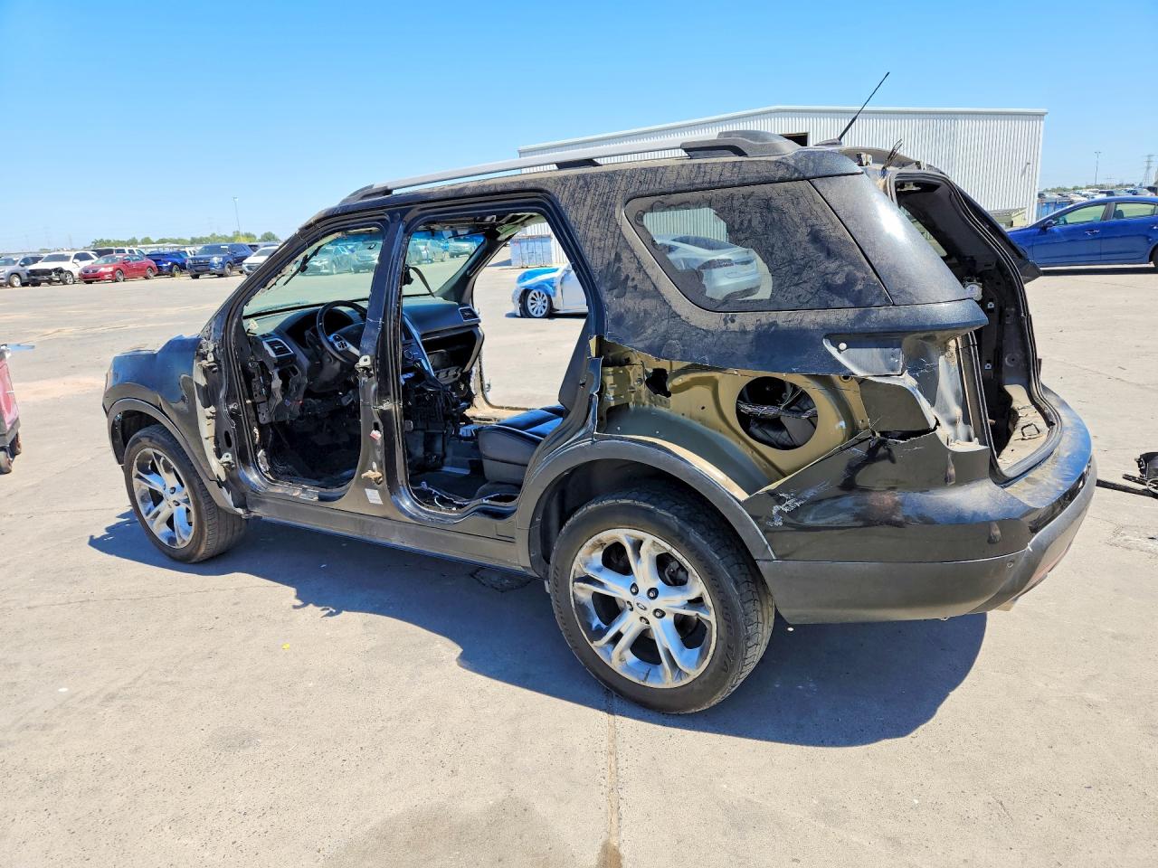2013 Ford Explorer Limited Черный vin: 1FM5K7F84DGA63648