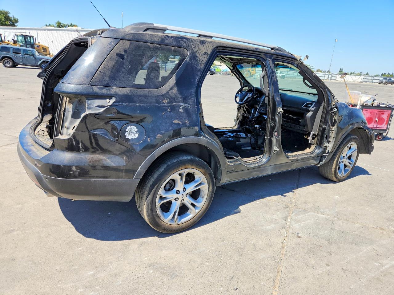 2013 Ford Explorer Limited Черный vin: 1FM5K7F84DGA63648
