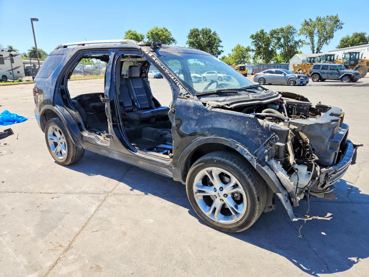 2013 Ford Explorer Limited Черный vin: 1FM5K7F84DGA63648