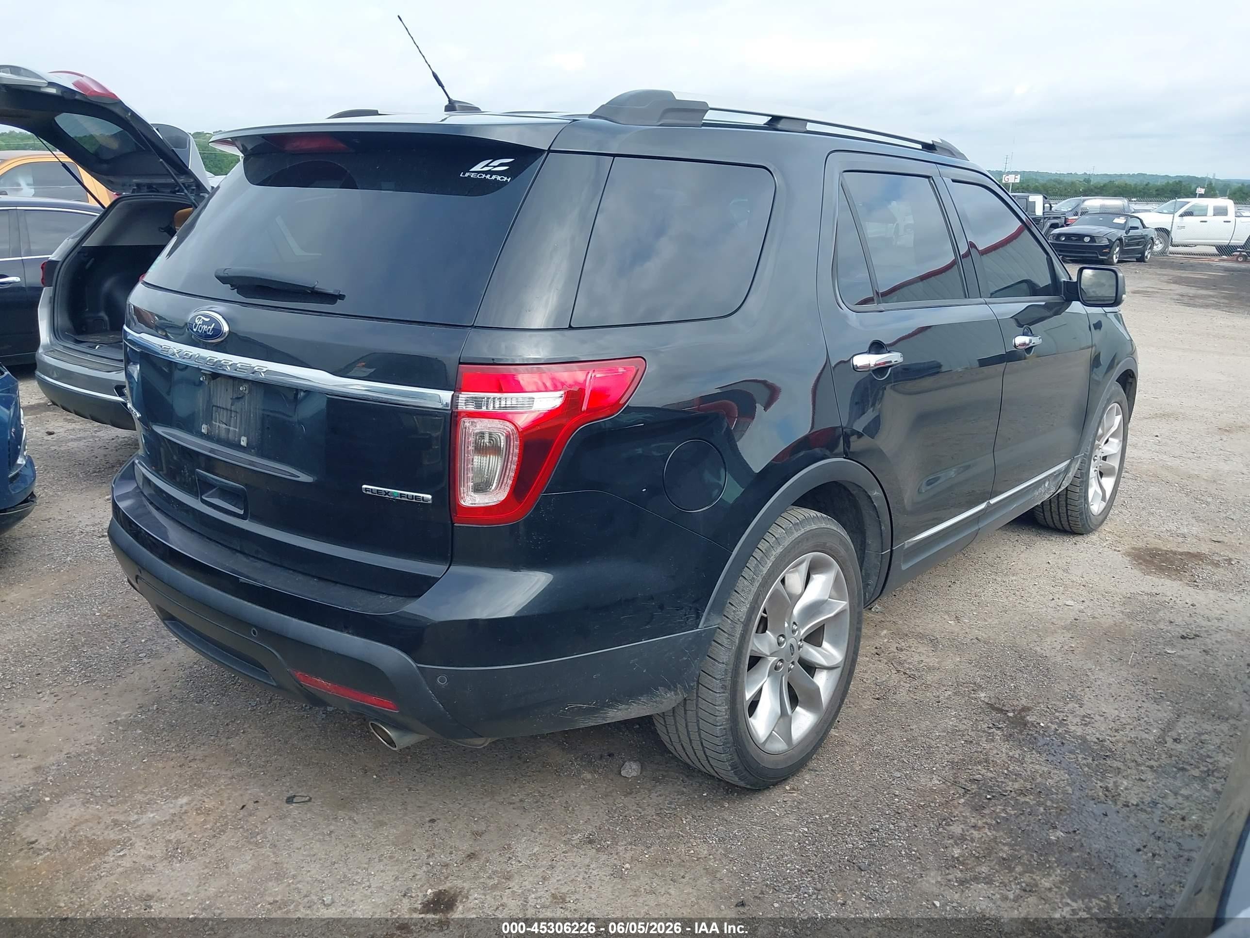 2013 Ford Explorer Limited Black vin: 1FM5K7F84DGA74973